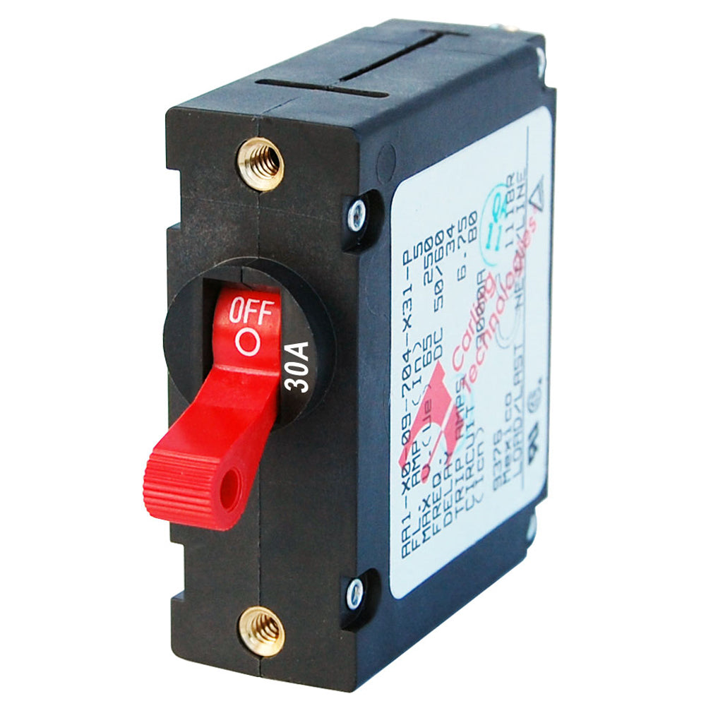 Blue Sea 7221 AC / DC Single Pole Magnetic World Circuit Breaker - 30 Amp | SendIt Sailing