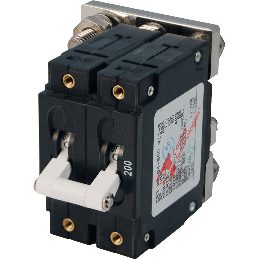 Blue Sea 7269 200A Double Pole Circuit Breaker | SendIt Sailing