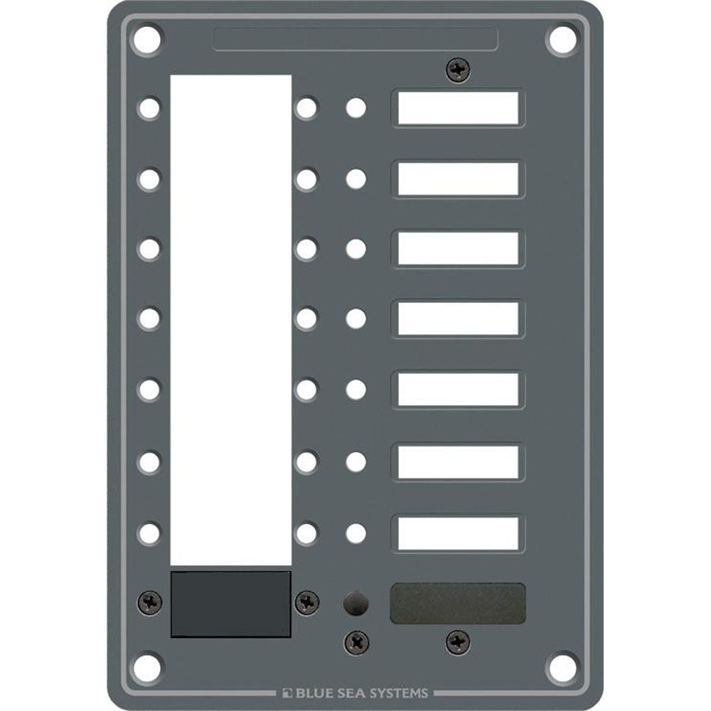 Blue Sea 8087 8 Position DC C-Series Panel - Blank | SendIt Sailing