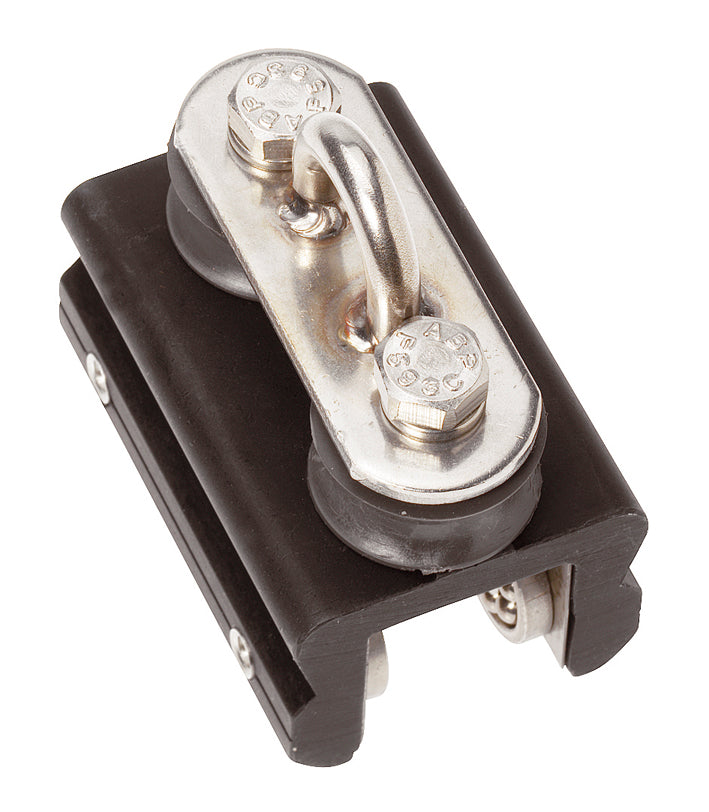 Barton 24mm 4-wheel traveller car with control line sheave