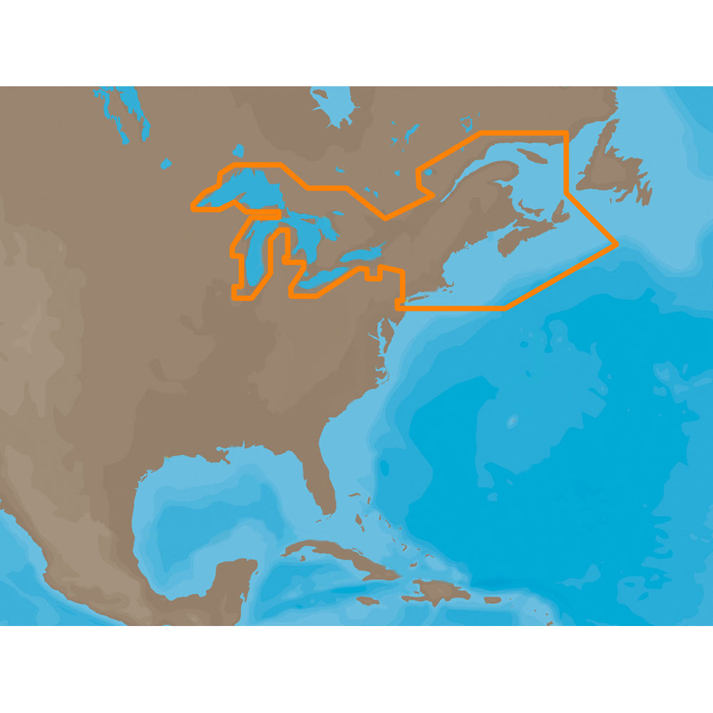 C-MAP MAX NA-M026 - Great Lakes & The Maritimes - SD Card | SendIt Sailing