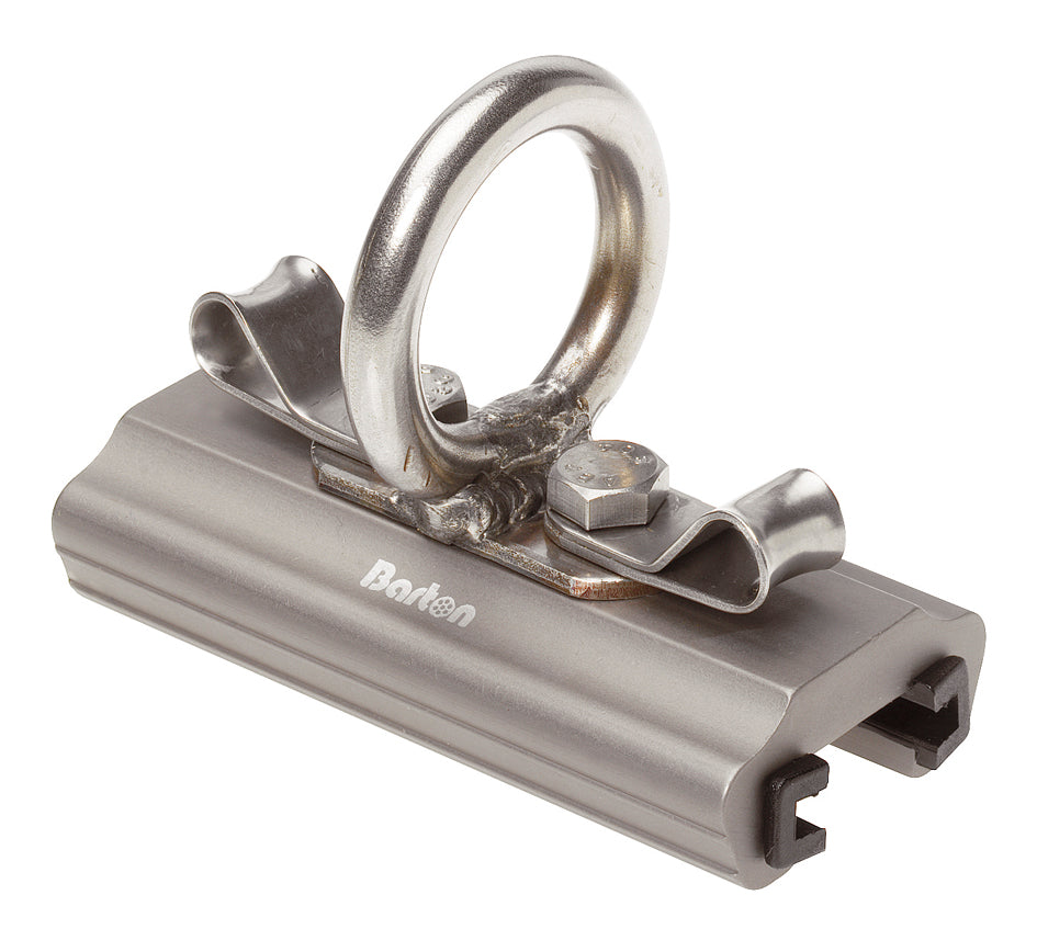 Barton towable spinnaker pole slide for 32mm T-track
