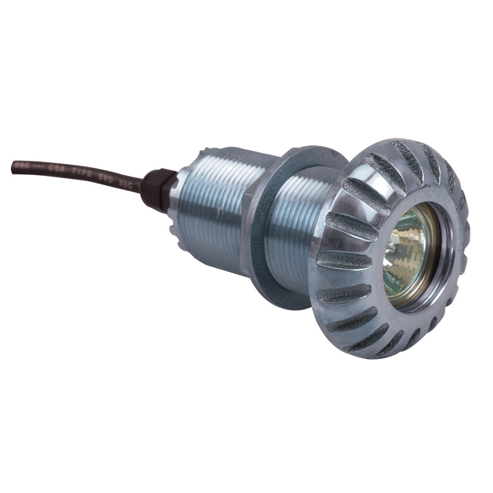 Perko Space Saver Thru-Hull Mount Underwater Light - Chrome Plated Bronze | SendIt Sailing