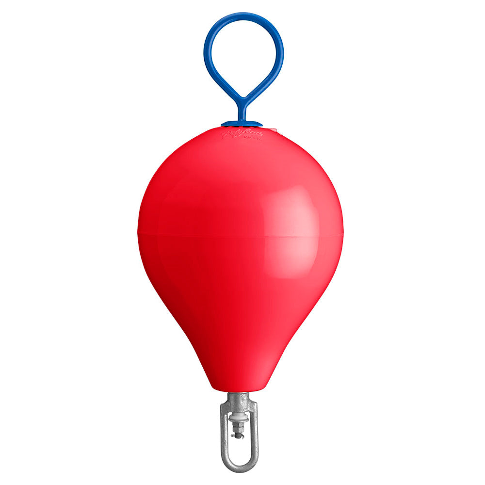 Polyform 13.5in CM Mooring Buoy with Steel Iron - Red | SendIt Sailing