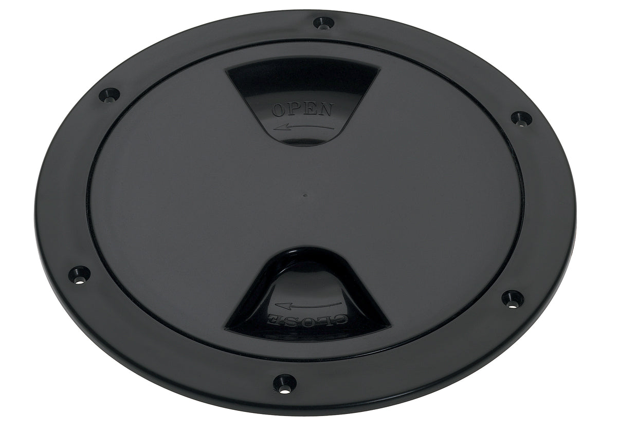 Barton 6in screw inspection cover, black