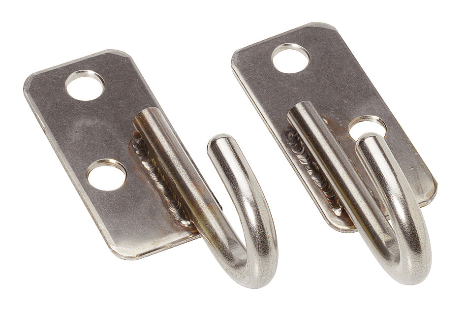 Barton reefing hooks for boom