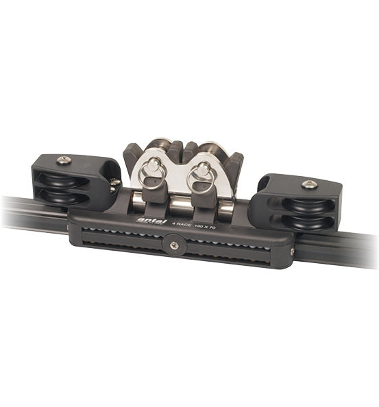 Antal 4199 190mm Car with Dbl Joint For Block + Dbl Sheave Control Blk | SendIt Sailing