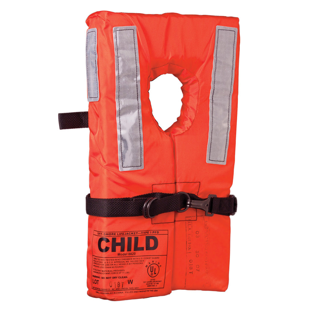 Kent Type 1 Collar Style Life Jacket - Child | SendIt Sailing