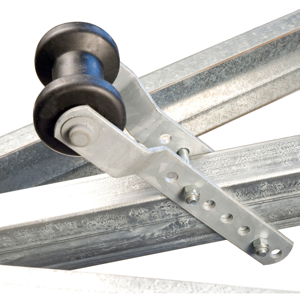 C.E. Smith 5in Adjustable Keel Roller Assembly for 3in Tongue - Black | SendIt Sailing