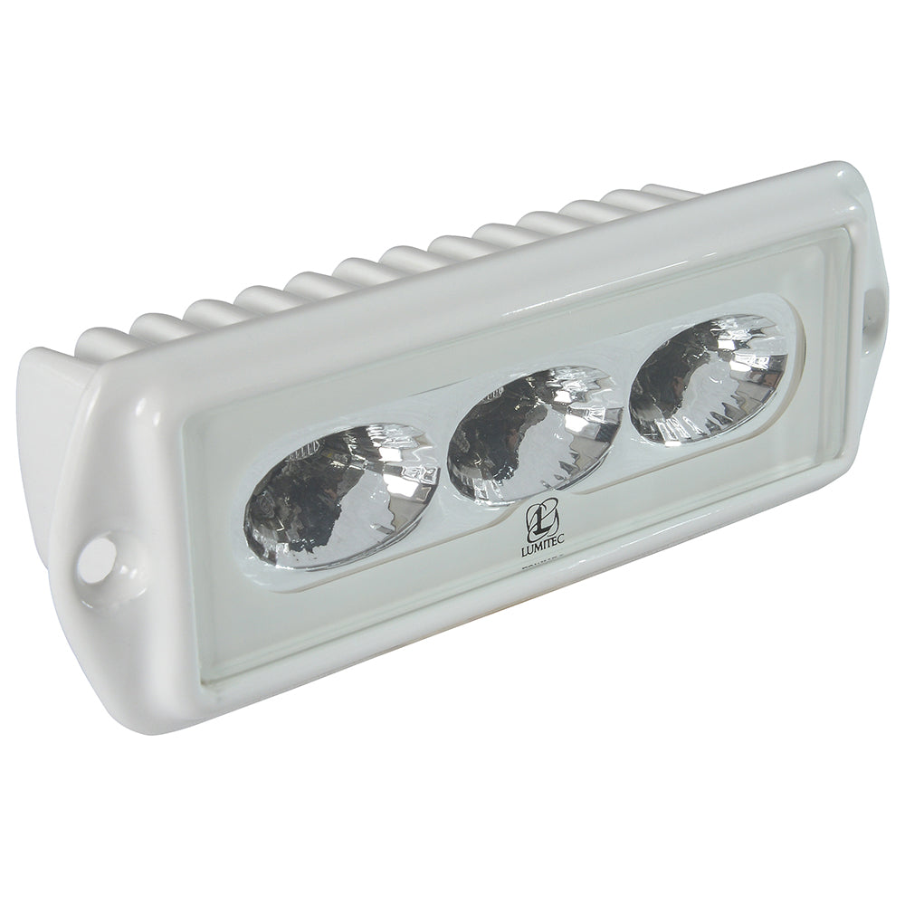 Lumitec CapriLT - LED Flood Light - White Finish - White Non-Dimming | SendIt Sailing