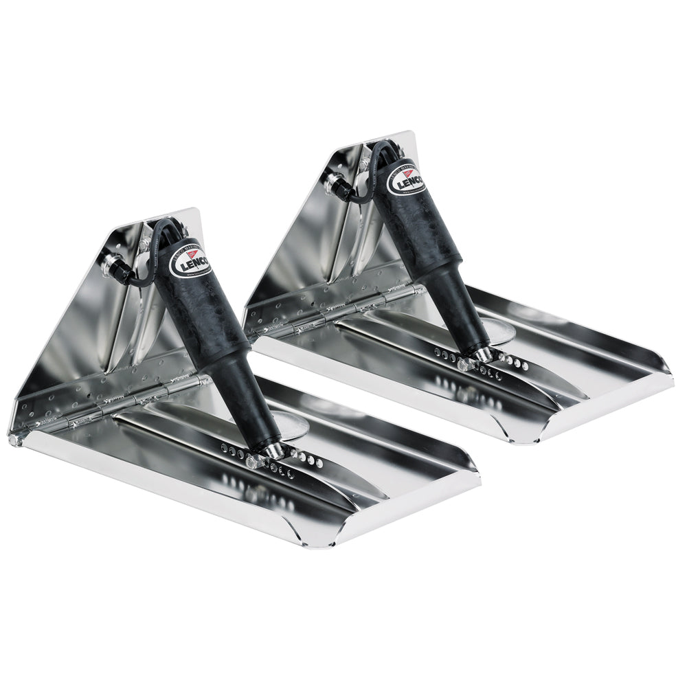 Lenco 24in x 14in Extreme Duty Performance Trim Tab Kit without Switch | SendIt Sailing