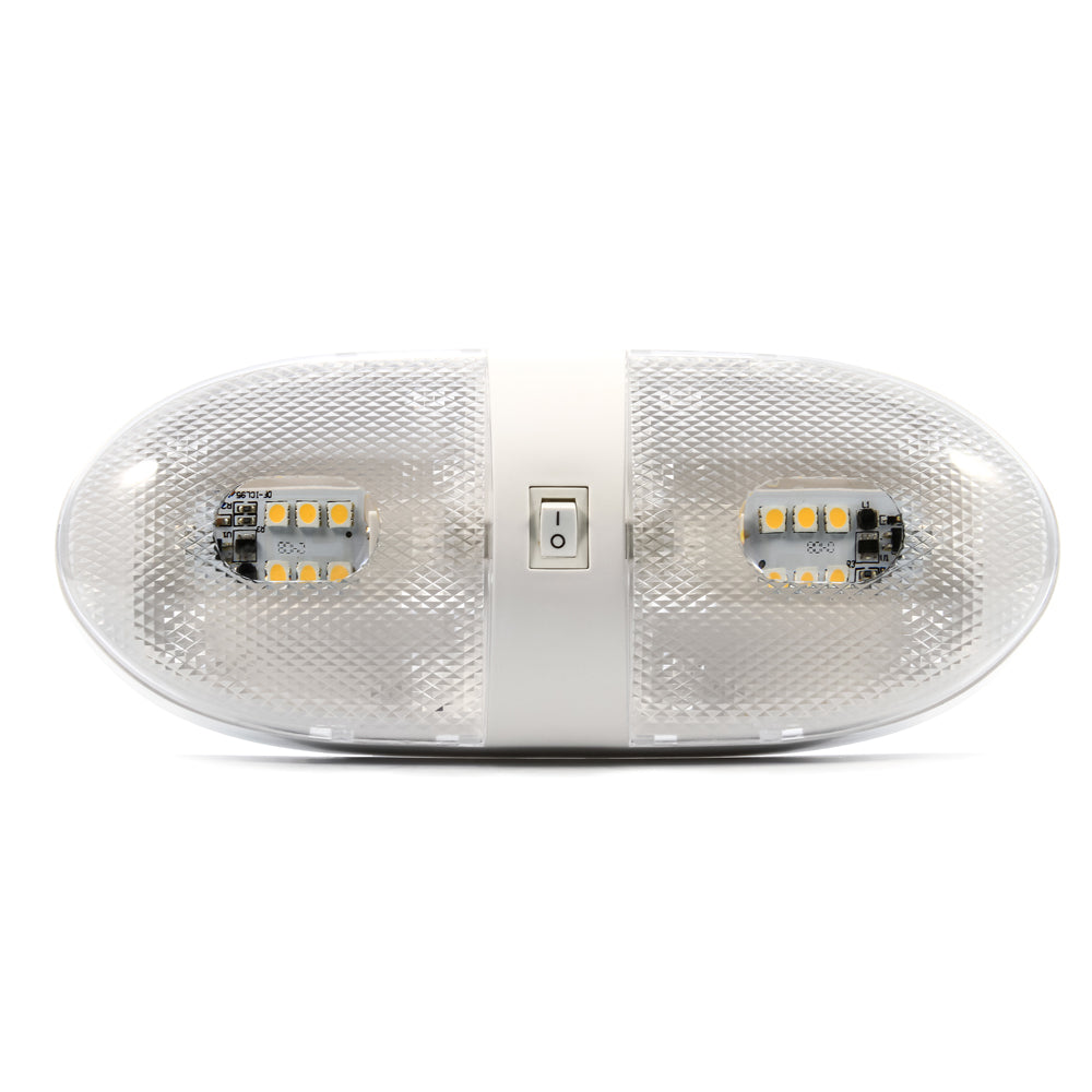 Camco LED Double Dome Light - 12VDC - 320 Lumens | SendIt Sailing