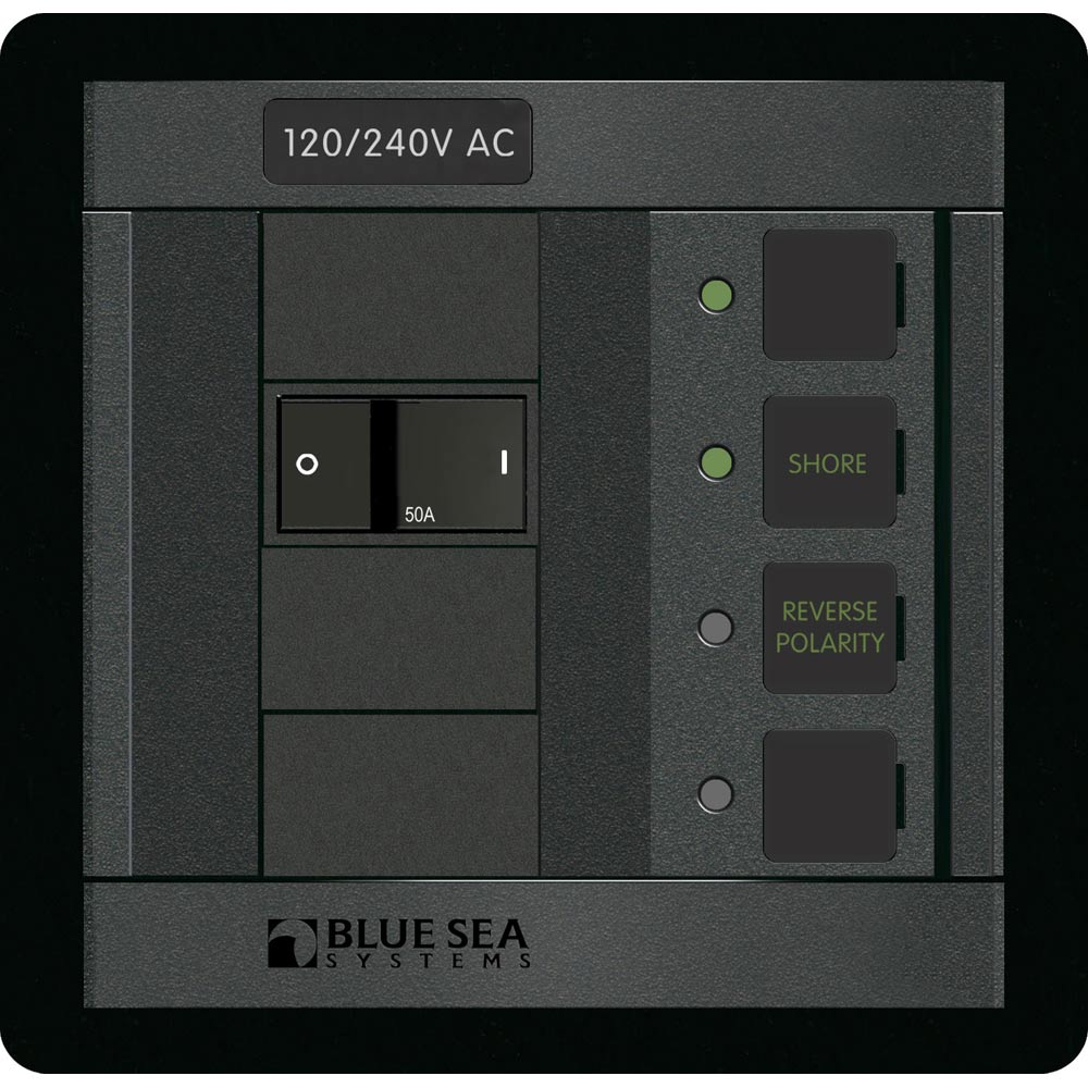 Blue Sea 1168 C-Series Triple-Pole Flat Rocker Circuit Breaker | SendIt Sailing