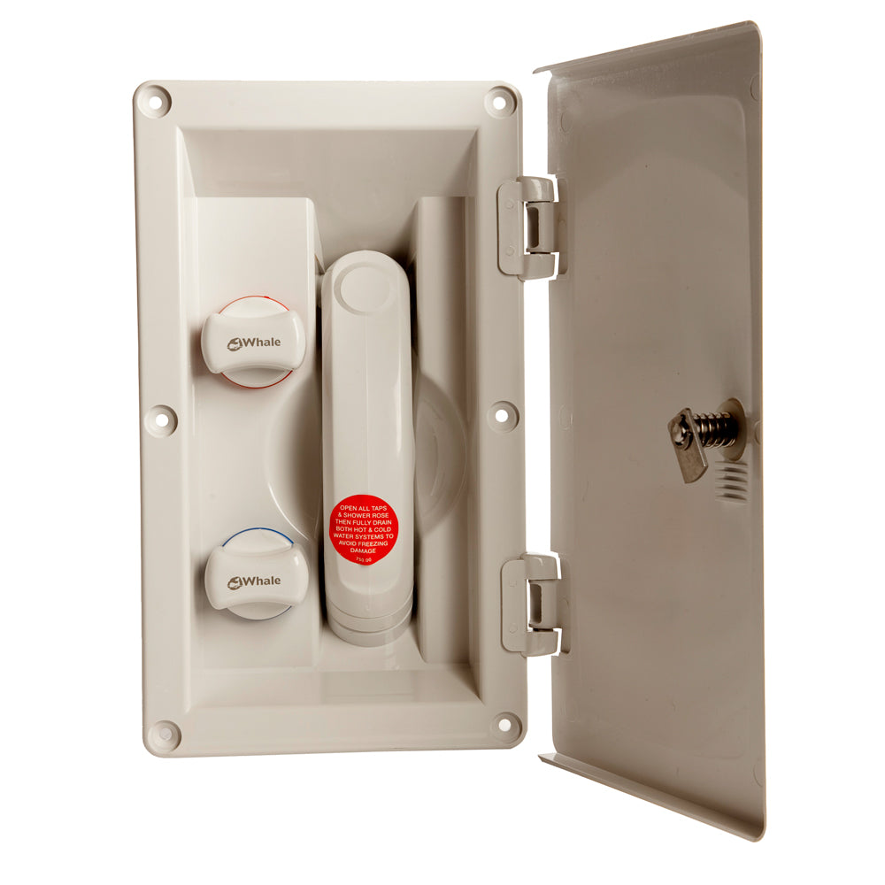 Whale Swim 'N' Rinse Transom Shower Hot & Cold Mixer with Cover | SendIt Sailing