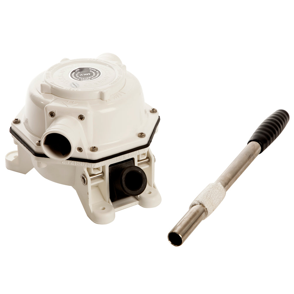 Whale MK5 Manual Black Waste Sanitation Pump | SendIt Sailing