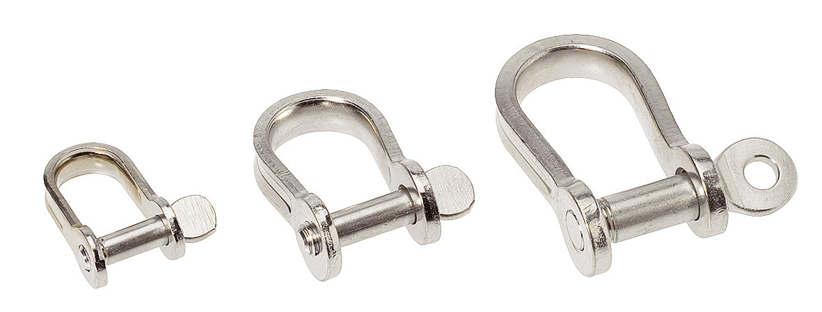 Barton 8mm stainless steel strip shackle