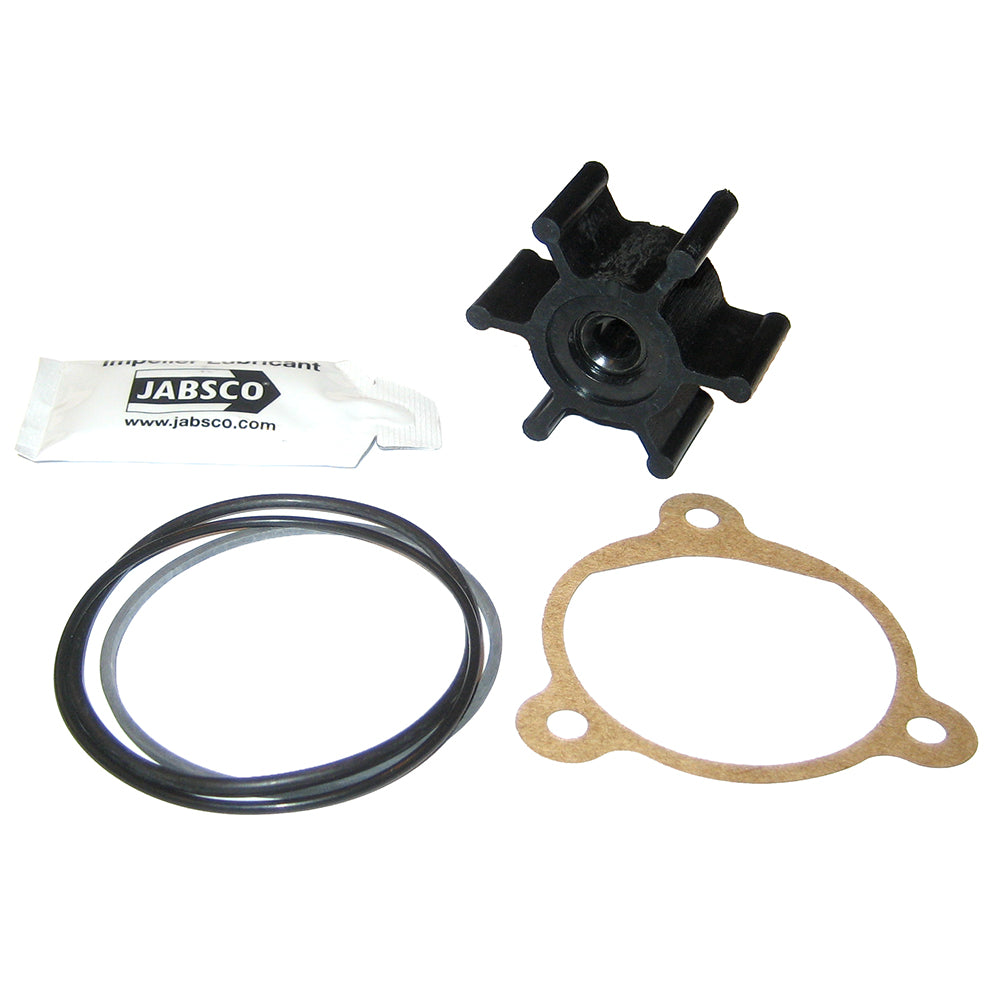 Jabsco Neoprene Impeller Kit with Cover, Gasket or O-Ring - 6-Blade - 5/16 Shaft Diameter | SendIt Sailing