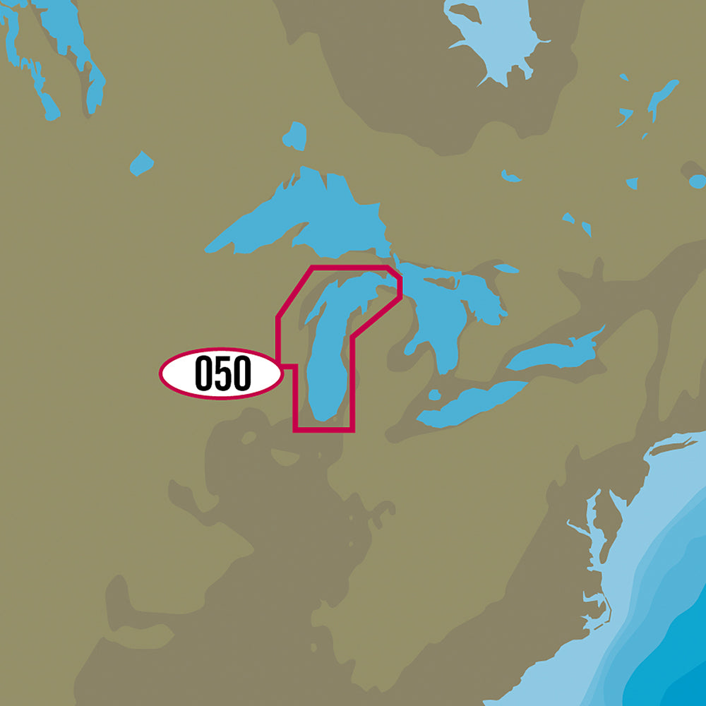 C-MAP MAX NA-M050/SD - Lake Michigan Bathymetric SD Format | SendIt Sailing