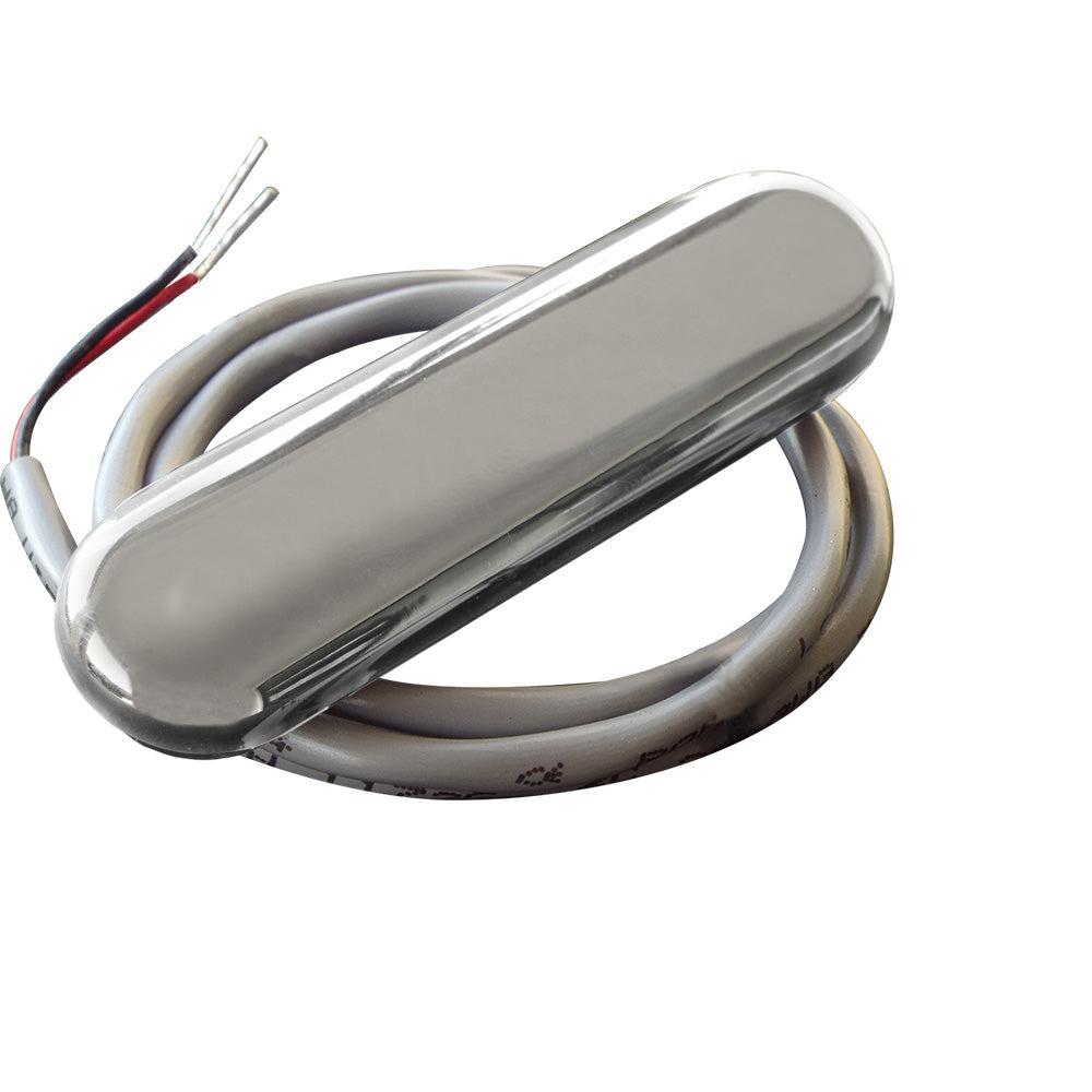 Shadow-Caster Courtesy Light with 2ft Lead Wire - 316 SS Cover - Cool Red - 4-Pack | SendIt Sailing