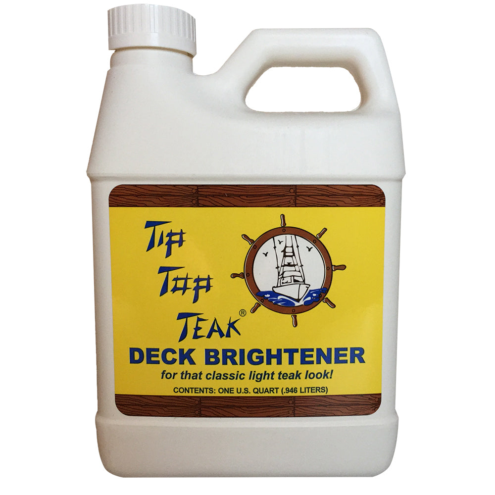 Tip Top Teak Deck Brightener - Quart | SendIt Sailing