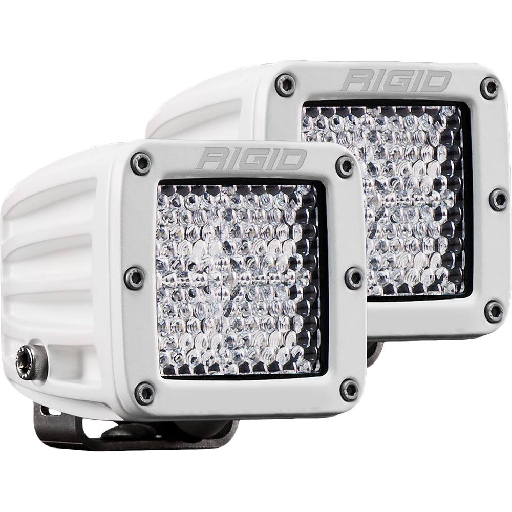 RIGID Industries D-Series PRO Hybrid-Diffused LED - Pair - White | SendIt Sailing