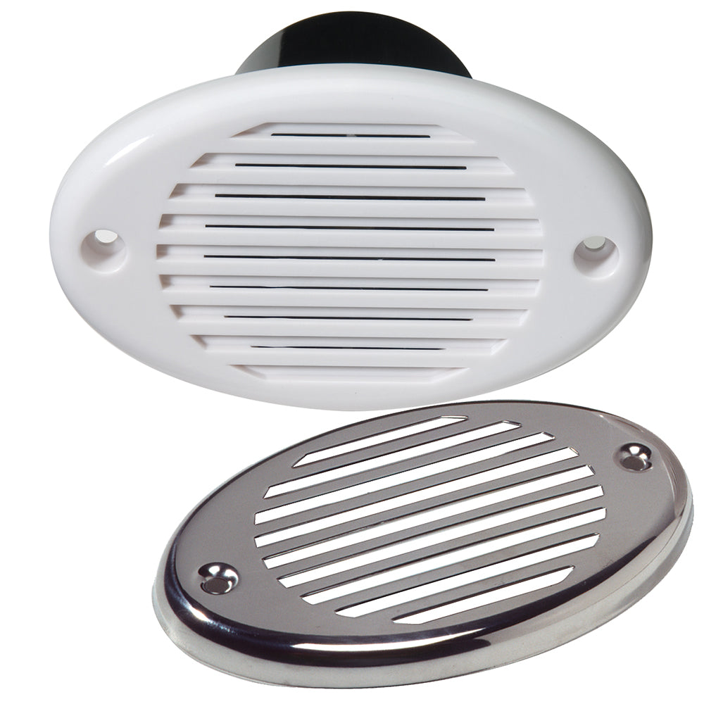 Innovative Lighting Marine Hidden Horn - White with Stainless Steel Overlay | SendIt Sailing