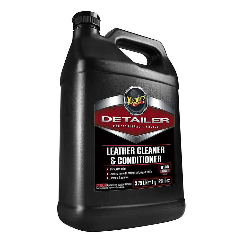 Meguiars Detailer Leather Cleaner & Conditioner - 1-Gallon | SendIt Sailing