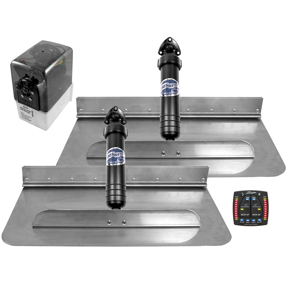 Bennett 249ATP 24 x 9 Hydraulic Trim Tabs with ATP | SendIt Sailing