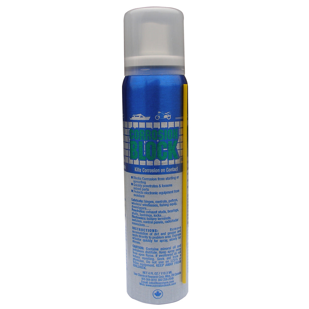 Corrosion Block Liquid Pump Spray - 4oz - Non-Hazmat, Non-Flammable & Non-Toxic | SendIt Sailing
