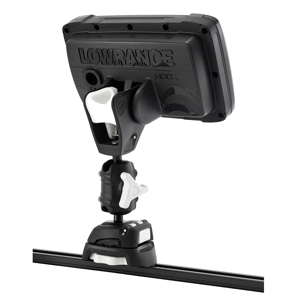 Scanstrut ROKK Mini Pro Mount Kit for Lowrance HOOK2 and Simrad Cruise - Kayak Track Mount | SendIt Sailing