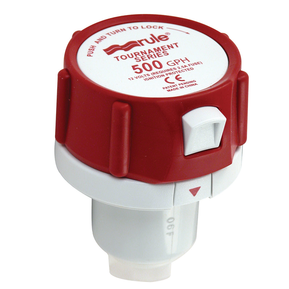 Rule 500 GPH Replacement Motor Cartridge for Tournament Series Pumps | SendIt Sailing