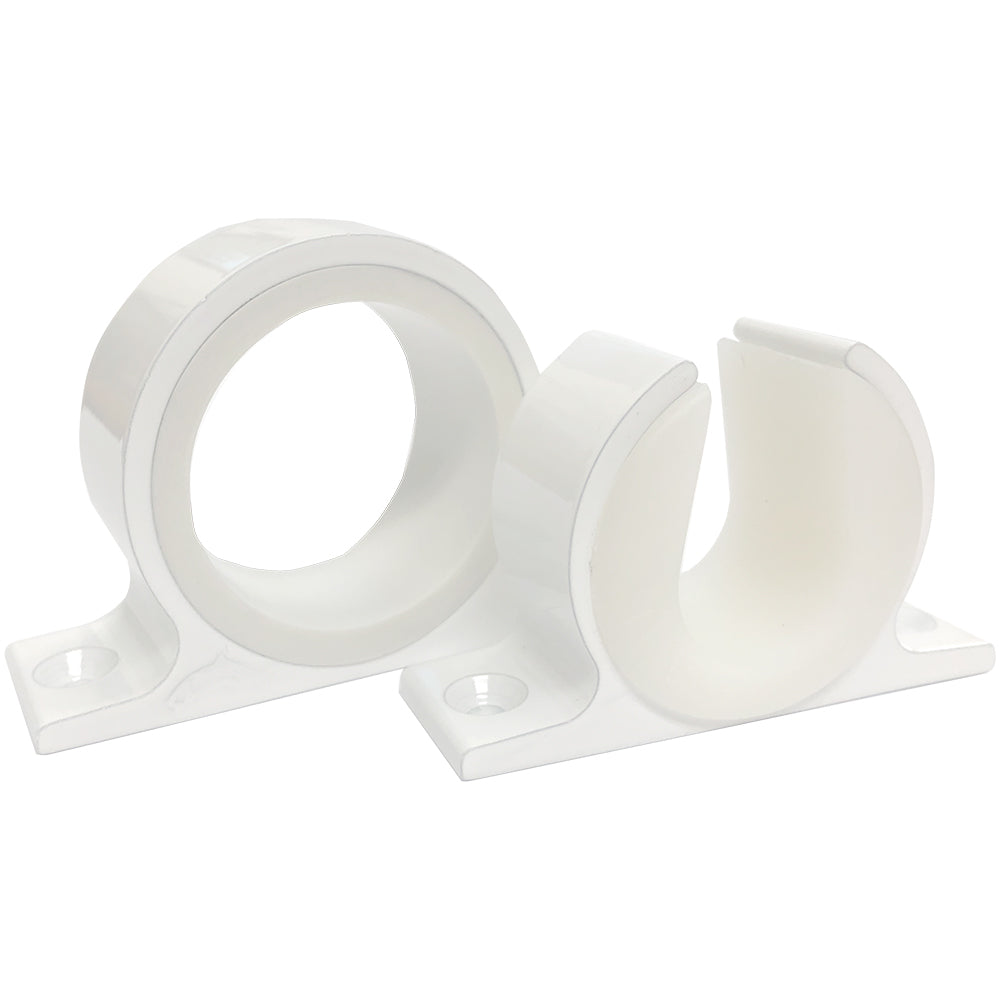 Lee's Tackle Single Rod Rack Set - White Powder Coat Finish | SendIt Sailing