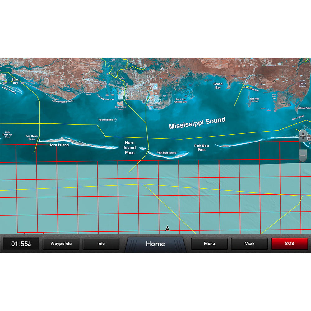 Garmin Standard Mapping - Mississippi Sound Premium microSD/SD Card | SendIt Sailing