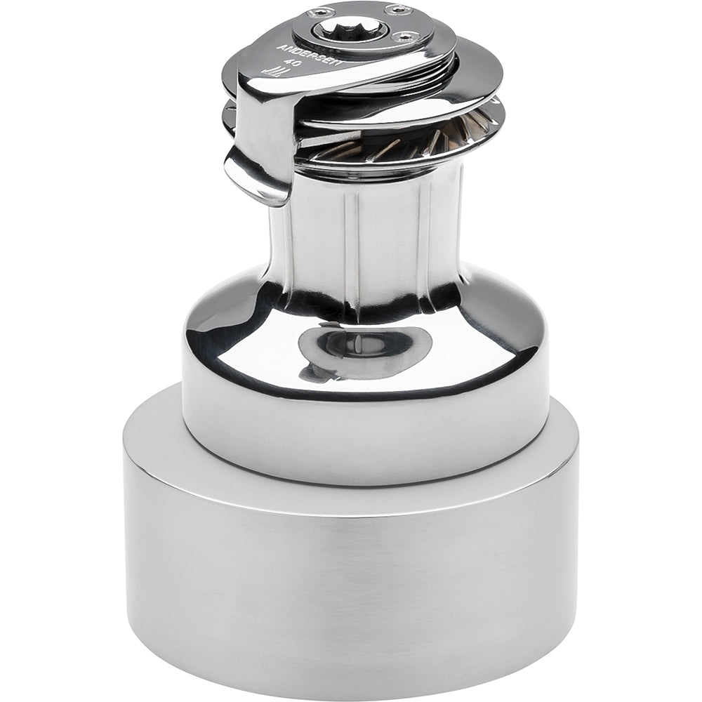 ANDERSEN 40ST Compact Above Deck Electric FS Winch Variable Speed - 12V | SendIt Sailing