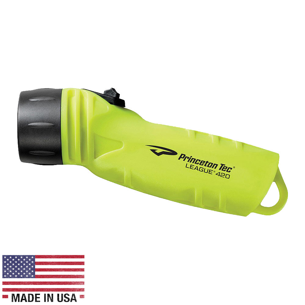 Princeton Tec League LED Flashlight - Neon Yellow | SendIt Sailing