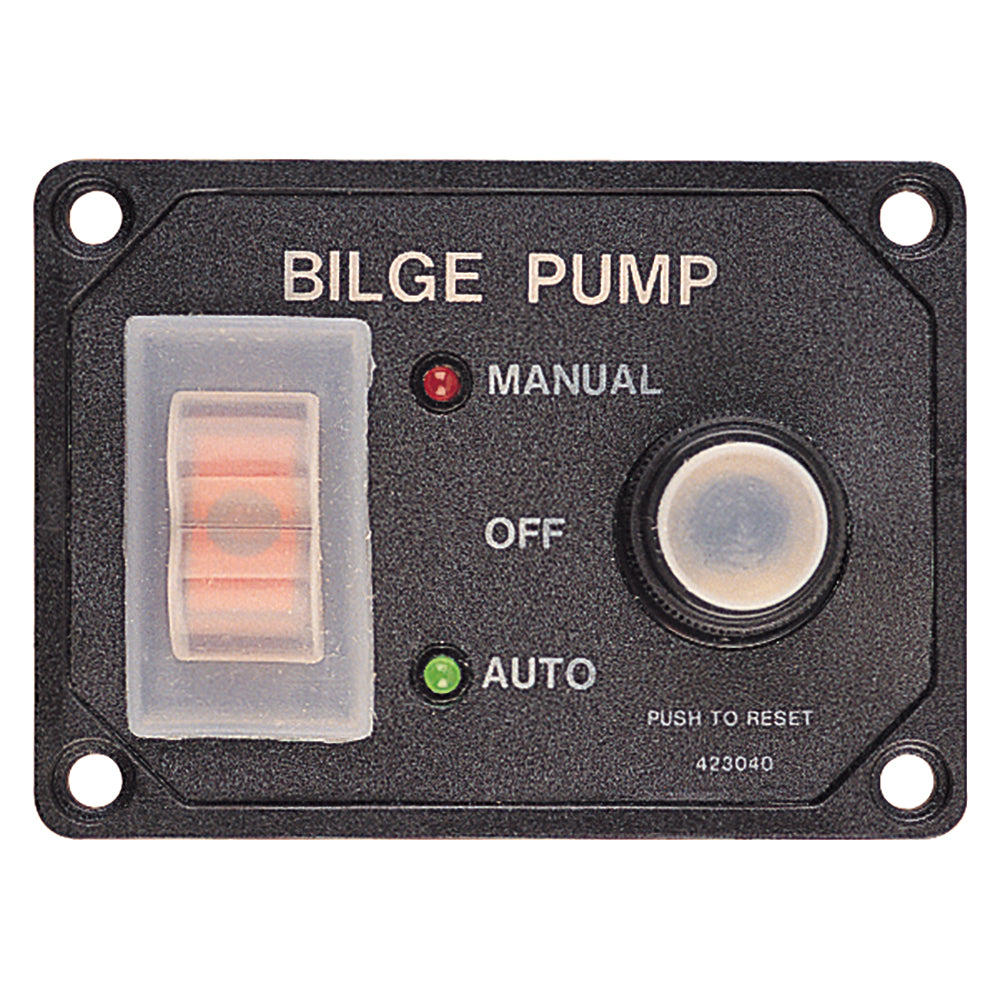Sea-Dog Splash Guard Bilge Pump Panel with Circuit | SendIt Sailing