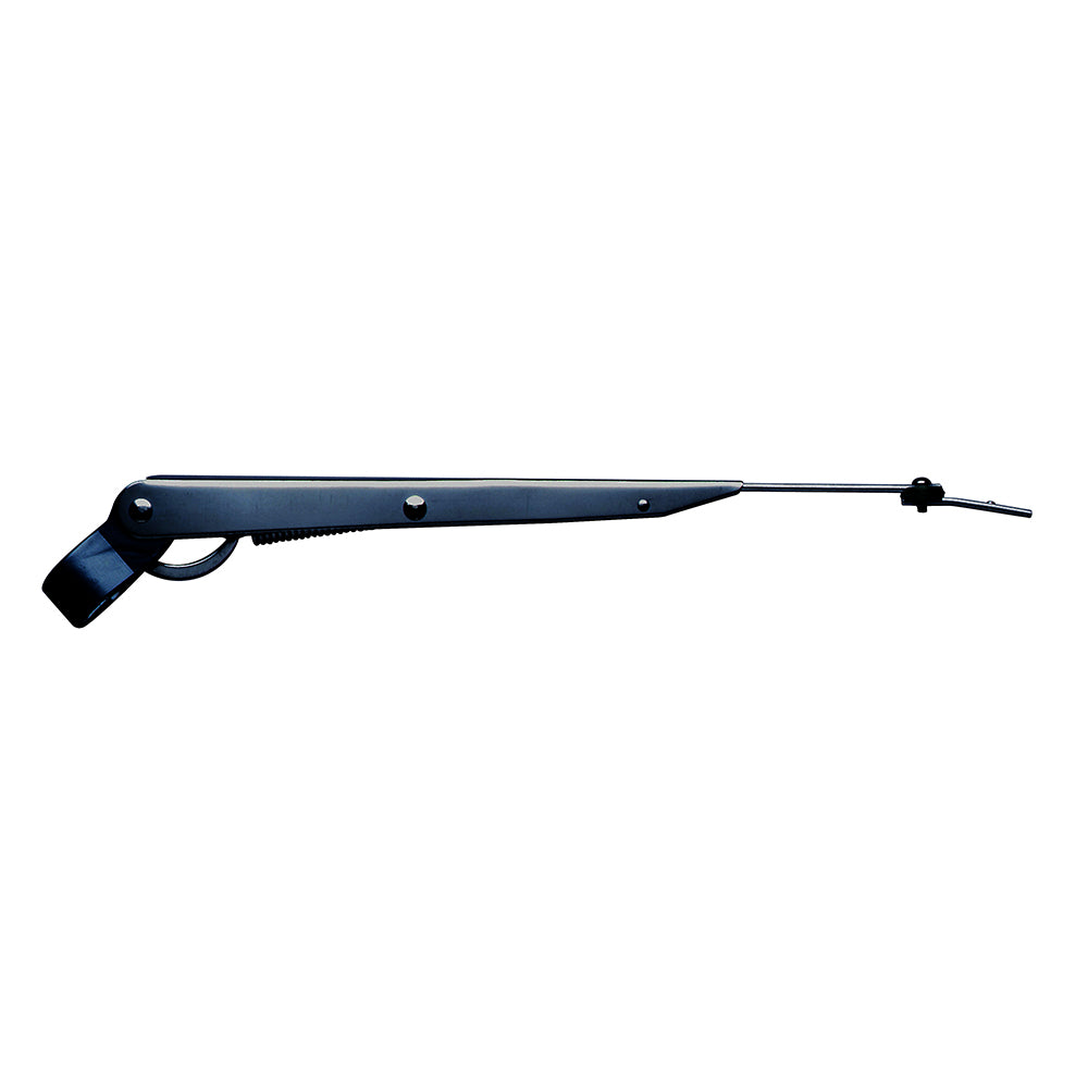 Marinco Wiper Arm Deluxe Stainless Steel - Black - Single - 18in-24in | SendIt Sailing