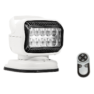 Golight Radioray GT Series Portable Mount - White LED - Handheld Remote Magnetic Shoe Mount | SendIt Sailing