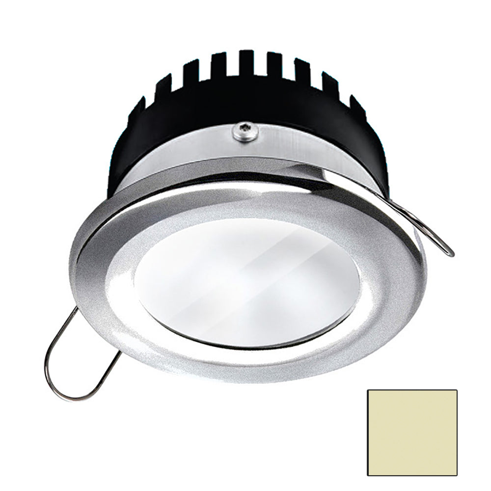 i2Systems Apeiron PRO A506 - 6W Spring Mount Light - Round - Warm White - Brushed Nickel Finish | SendIt Sailing
