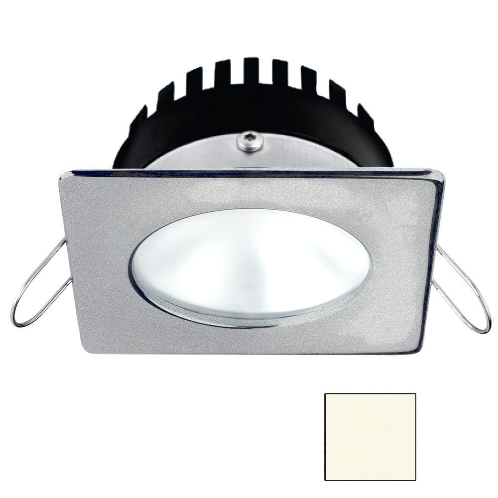 i2Systems Apeiron PRO A506 - 6W Spring Mount Light - Square/Round - Neutral White - Brushed Nickel Finish | SendIt Sailing