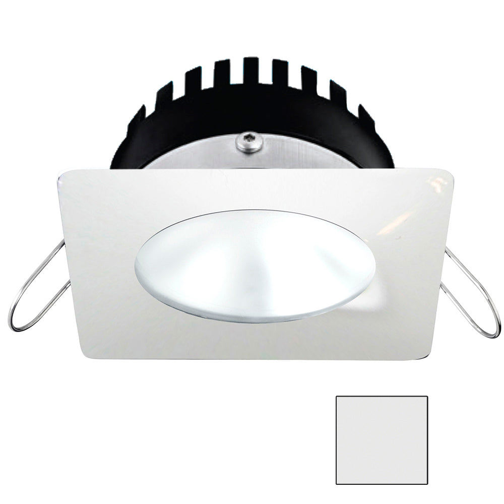 i2Systems Apeiron PRO A506 - 6W Spring Mount Light - Square/Round - Cool White - White Finish | SendIt Sailing