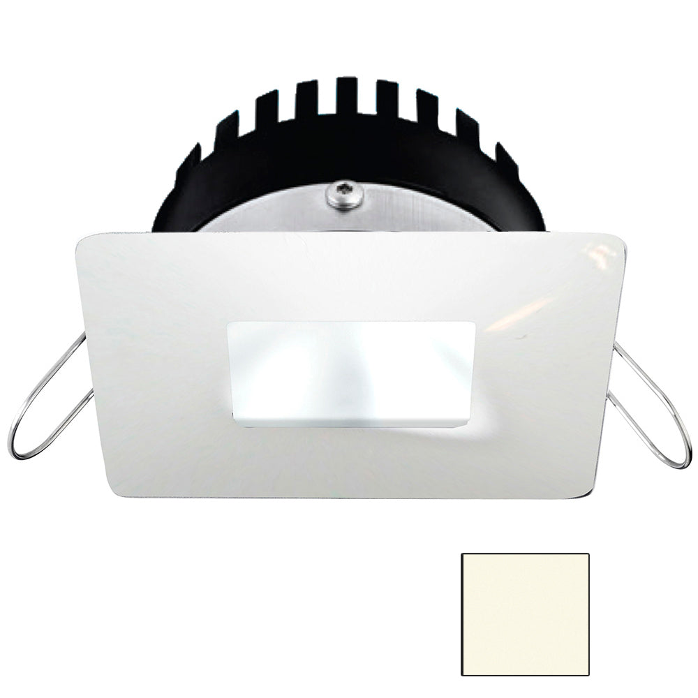 i2Systems Apeiron PRO A506 - 6W Spring Mount Light - Square/Square - Neutral White - White Finish | SendIt Sailing