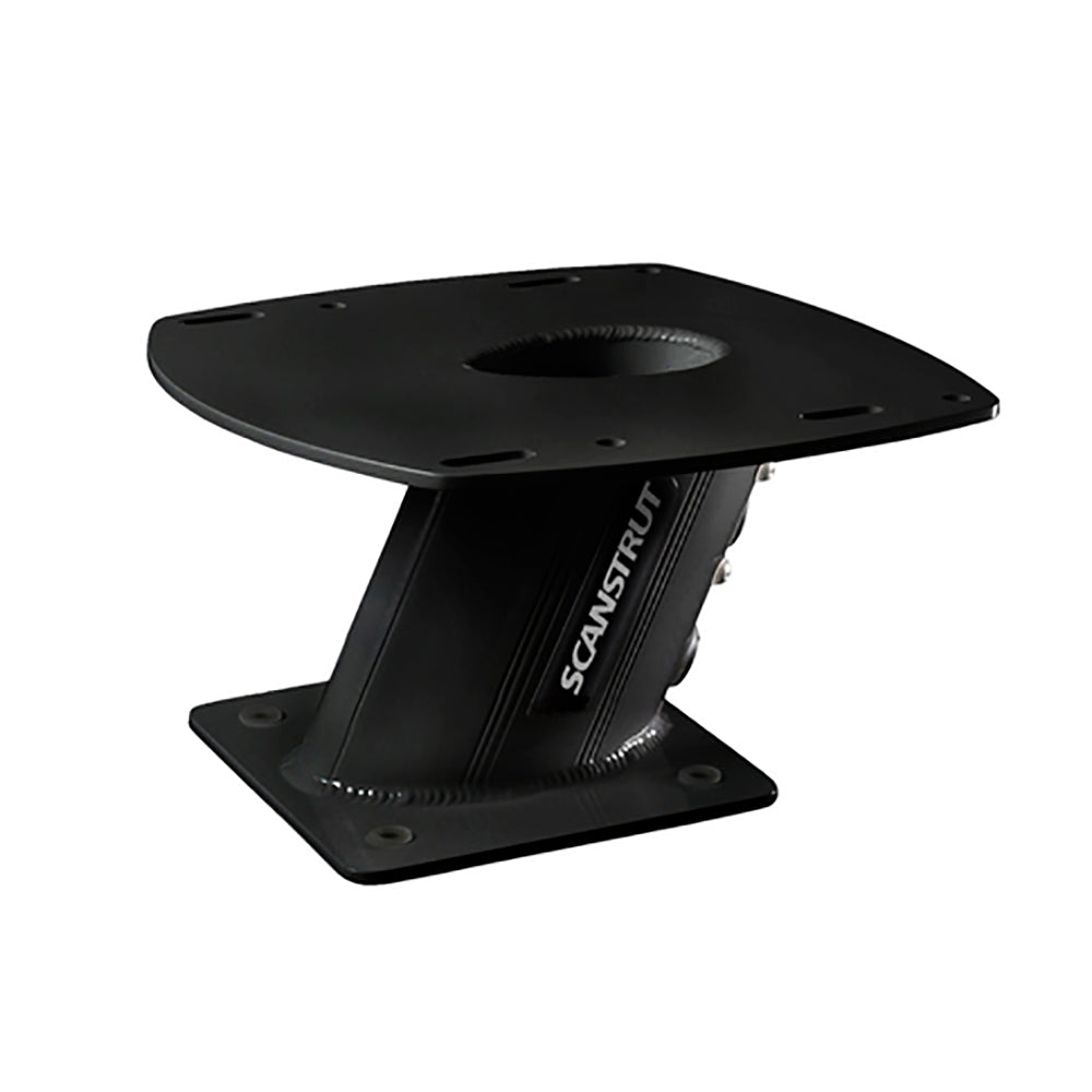 Scanstrut APT-150-01-BLK - Aluminum PowerTower Radar Mount - 6in Aft Leaning - Black | SendIt Sailing