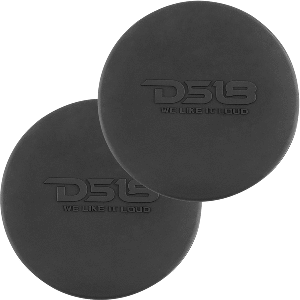 DS18 Silicone Marine Speaker Cover for 6.5in Speakers - Black | SendIt Sailing