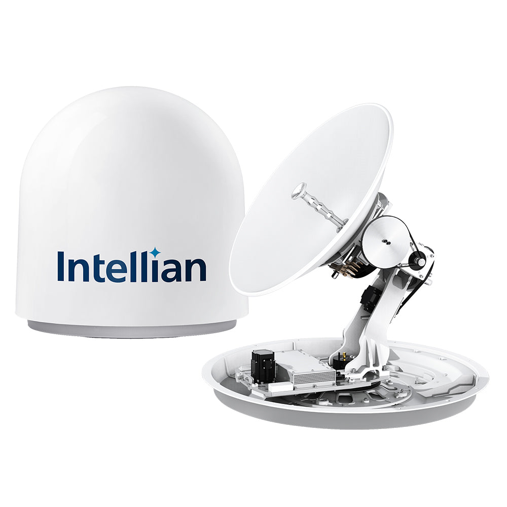 Intellian v60E 65cm Ku-band Maritime VSAT Antenna System - 6W Single Buc Single Cable - Lightweight | SendIt Sailing