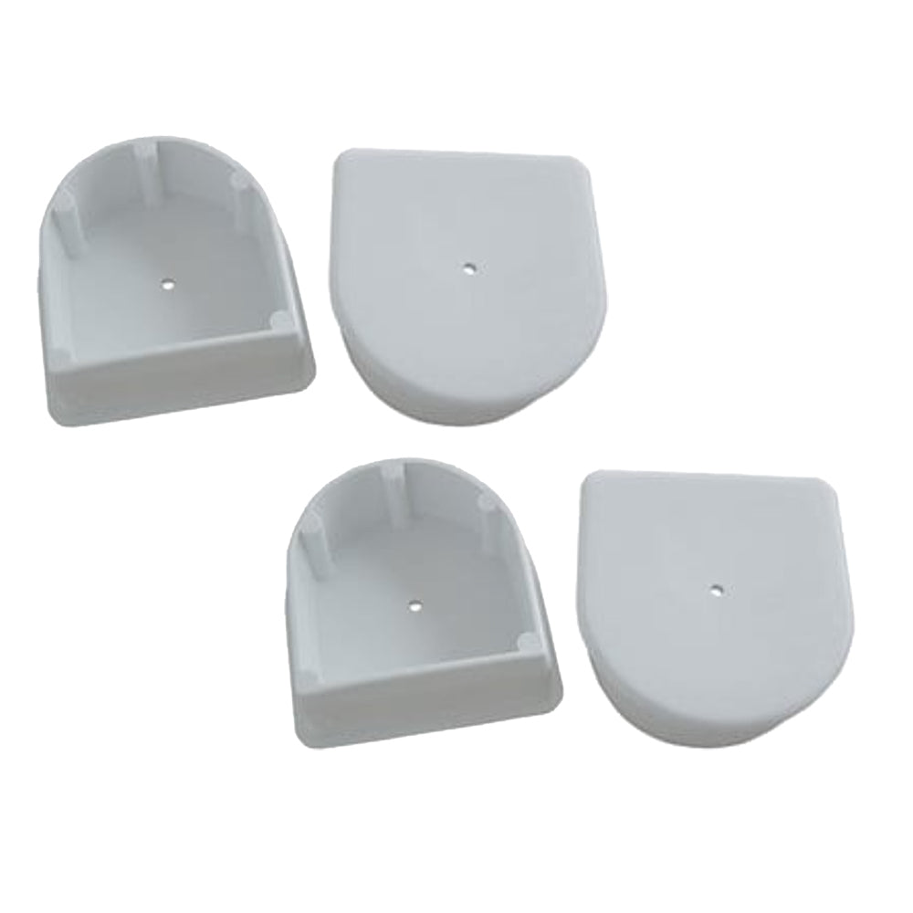 Dock Edge Small End Plug - White *4-Pack | SendIt Sailing