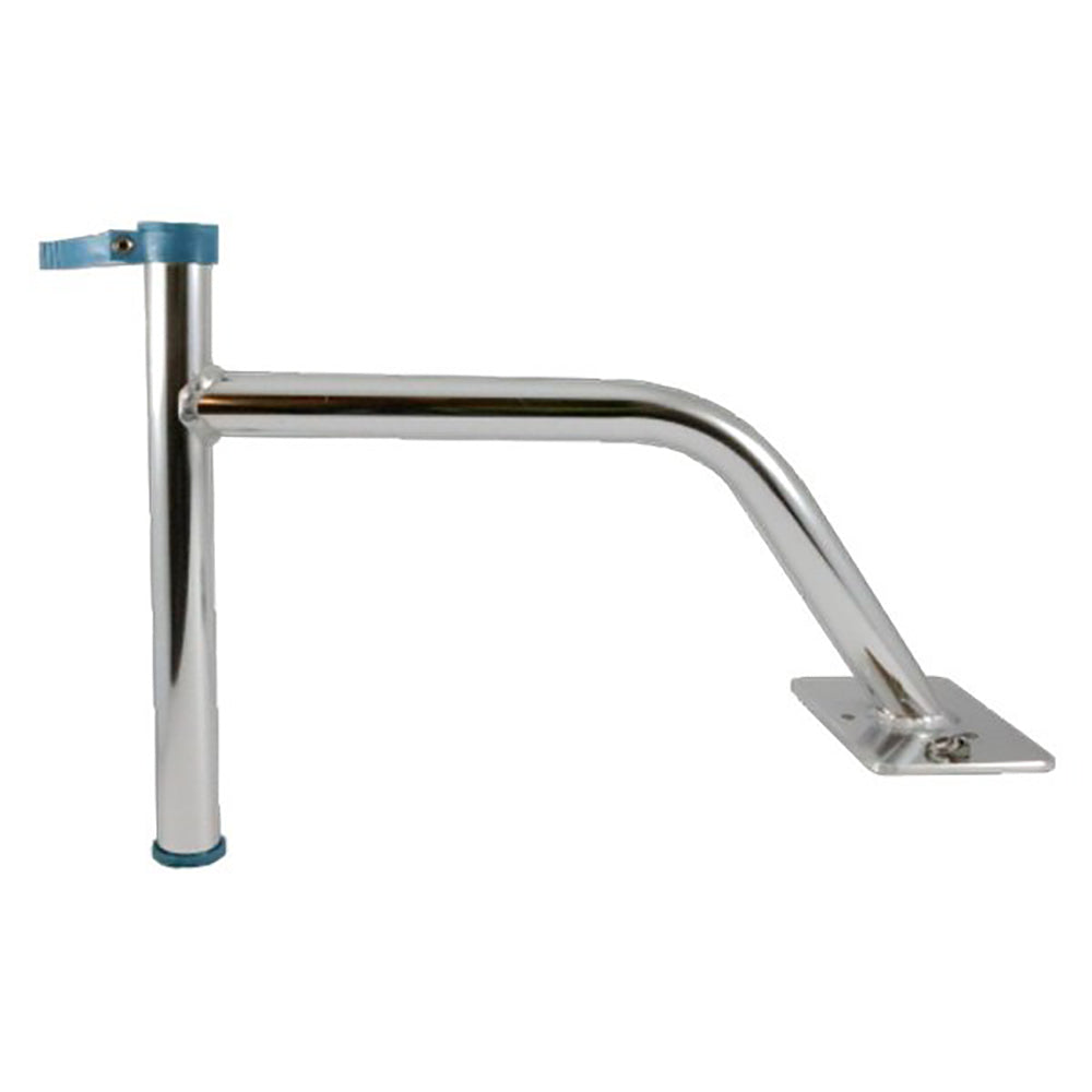 Panther 6in Quick Release King Pin Bow Mount Bracket - Clear - Anodized | SendIt Sailing