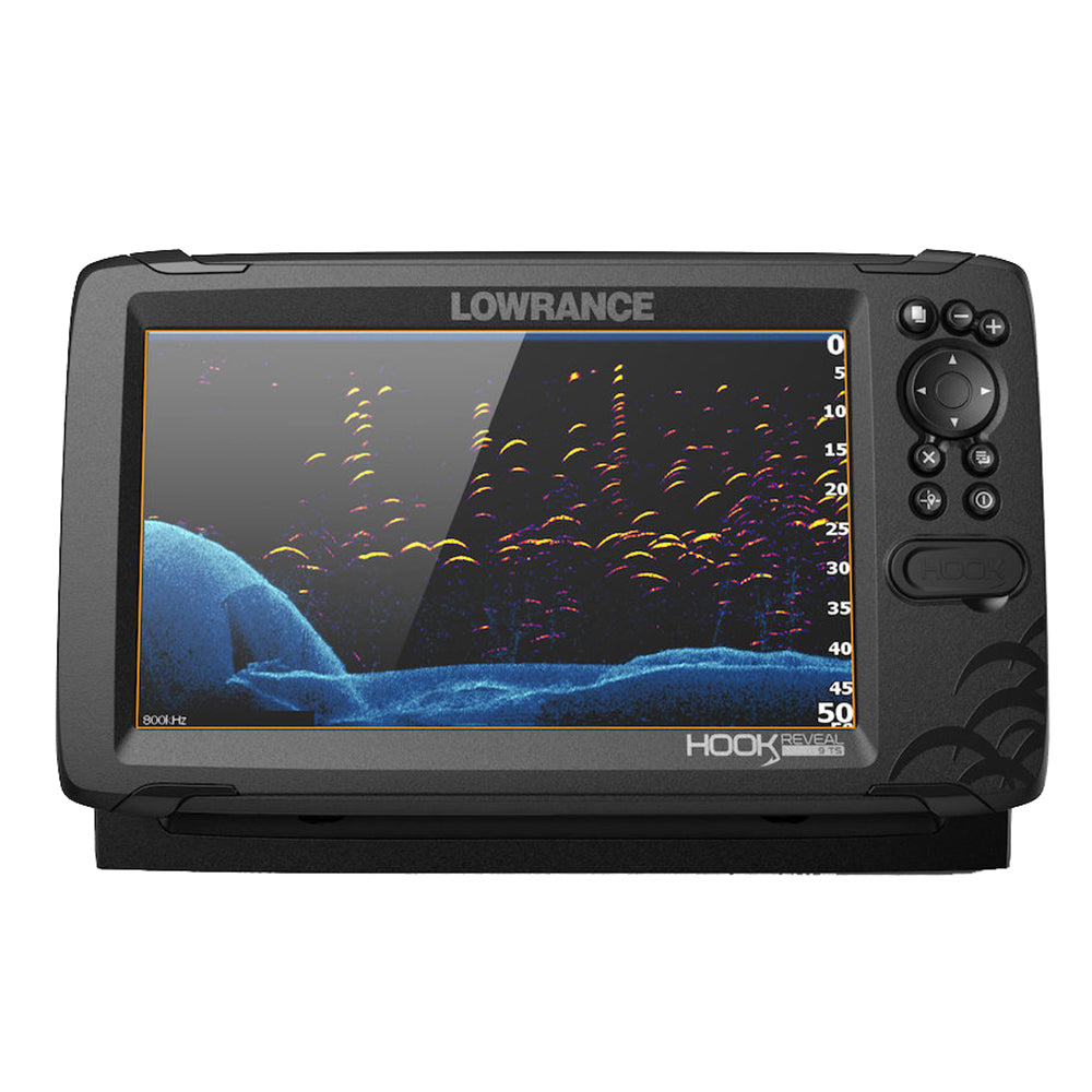 Lowrance HOOK Reveal 9 Combo with TripleShot Transom Mount and C-MAP Contour™+ Card | SendIt Sailing
