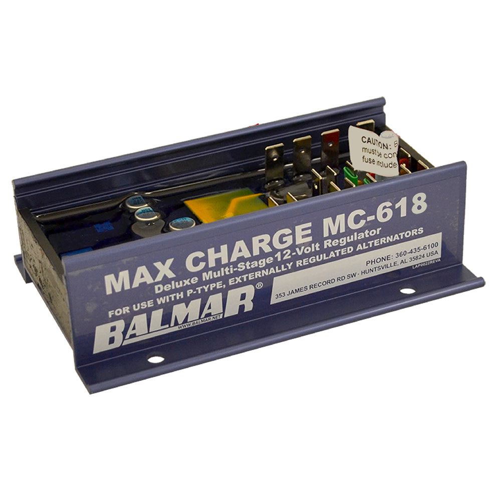 Balmar Max Charge MC618 Multi-Stage Regulator without Harness - 12V | SendIt Sailing