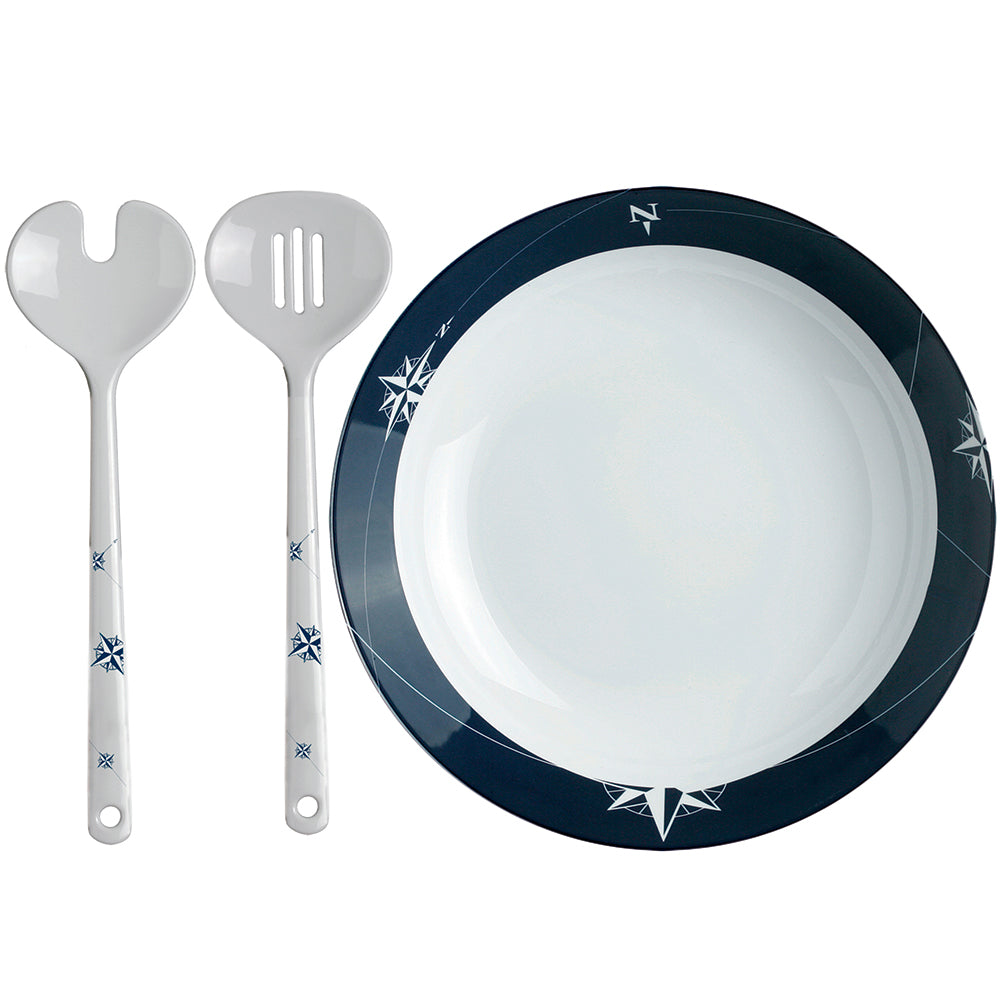 Marine Business Melamine Salad Bowl and Servers - Northwind | SendIt Sailing